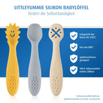 LittleYummie Silicone baby spoon
