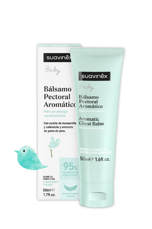 Suavinex Bálsamo Pectoral Aromático – Balsam Aromatik i Gjoksit 50 ml