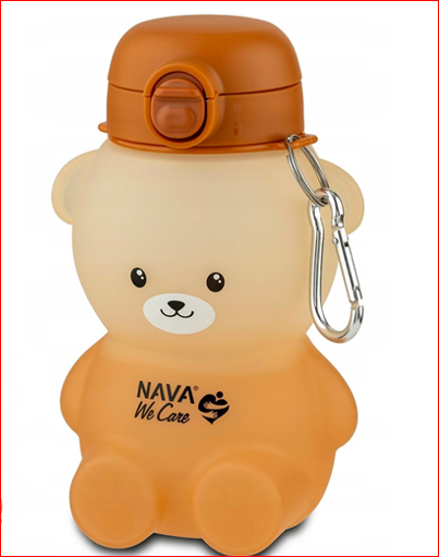 Shishe silikoni Nava "We Care" me pipëz