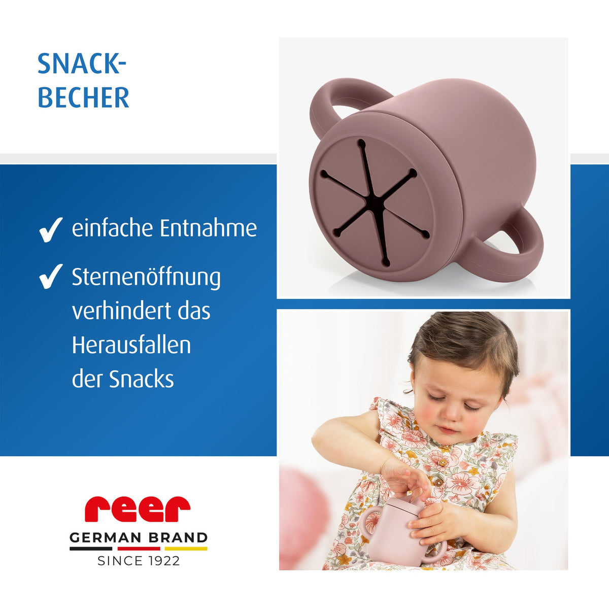 2in1 drinking and snack cup *180ml