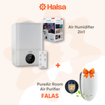 Reer Set - Air Humidifier 2in1 + PureAir Room Air Purifier (FALAS)