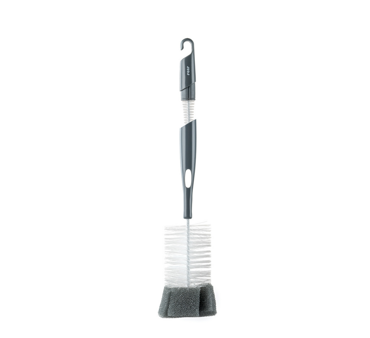 2in1 Bottle and teat brush with cleaning sponge
