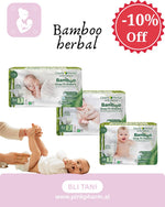 Bamboo herbal– pelena organike per bebe prej bambuje