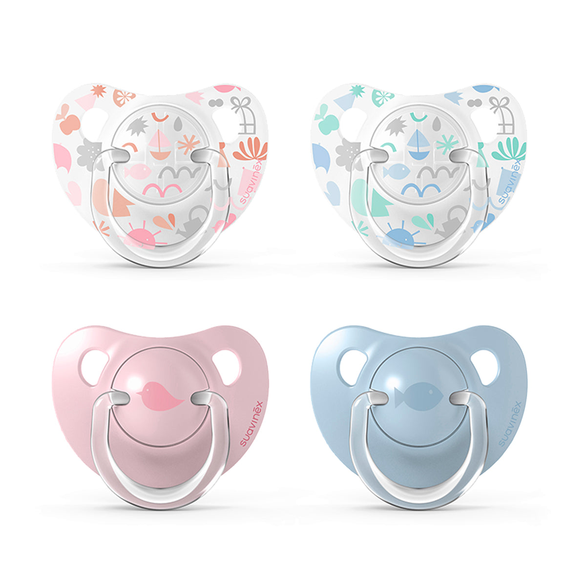 Suavinex - Anatomical soother latex 0-6m