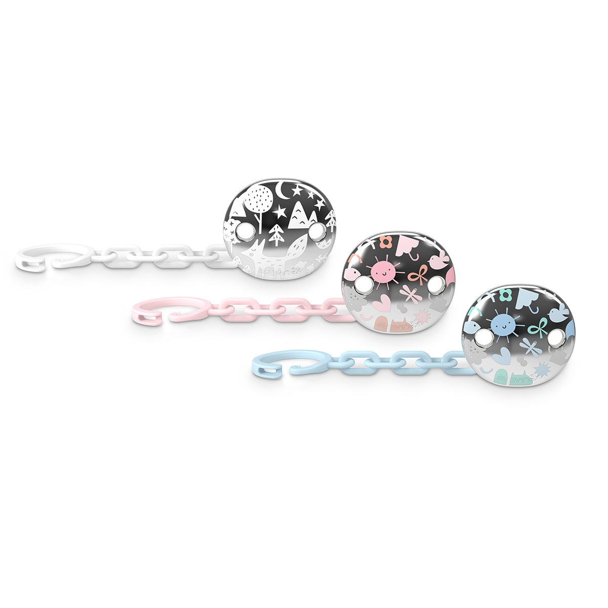 Suavinex - Jewel soother clip