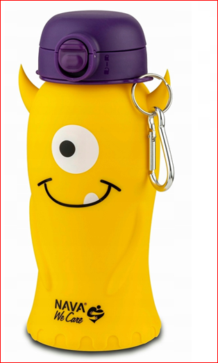 Shishe silikoni Nava "We Care" me pipëz