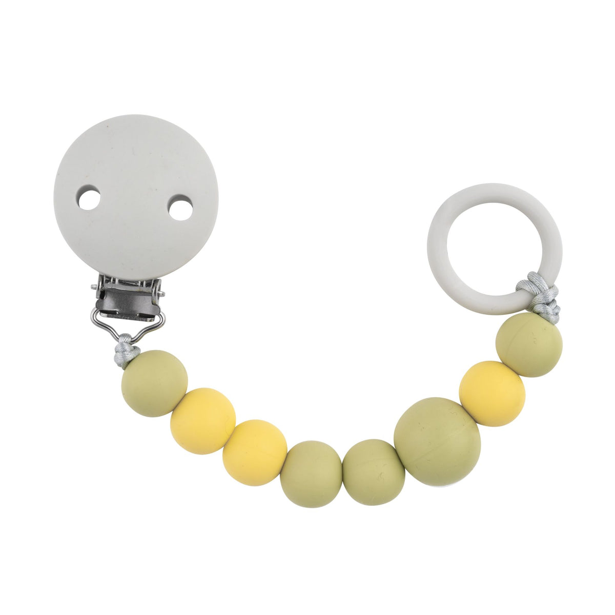 Silikon Schnullerkette mit Clip