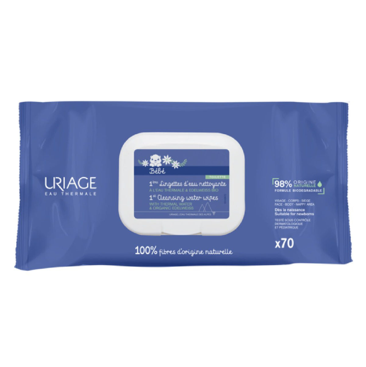 Uriage – Baby 1st Cleansing Wipes Promo Pack