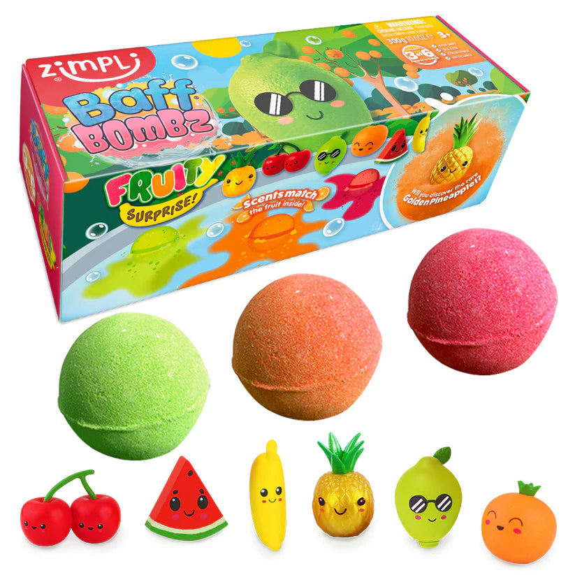 Zimpli - Fruity Baff Bombz Surprise ( 3 Pack )