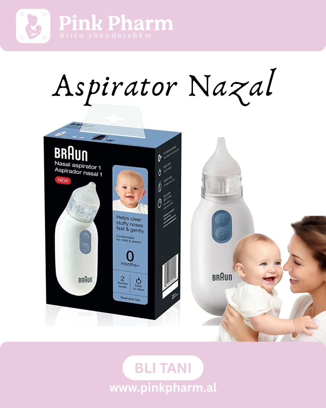 Braun aspirator nazal