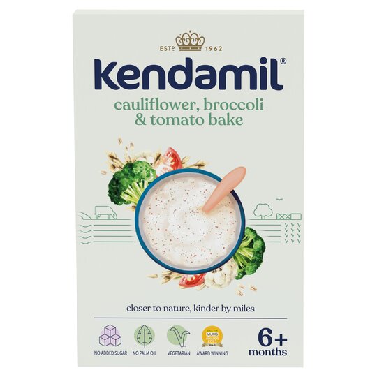 Kendamil - Cauliflower, BroccoliTomato Bake (6m+) - 150g
