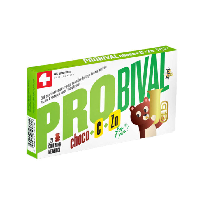 4U Pharma – Probival Choco + C + Zn