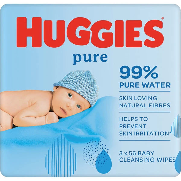 Huggies Baby Wipes Pure 99% Water