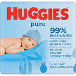 Huggies Baby Wipes Pure 99% Water