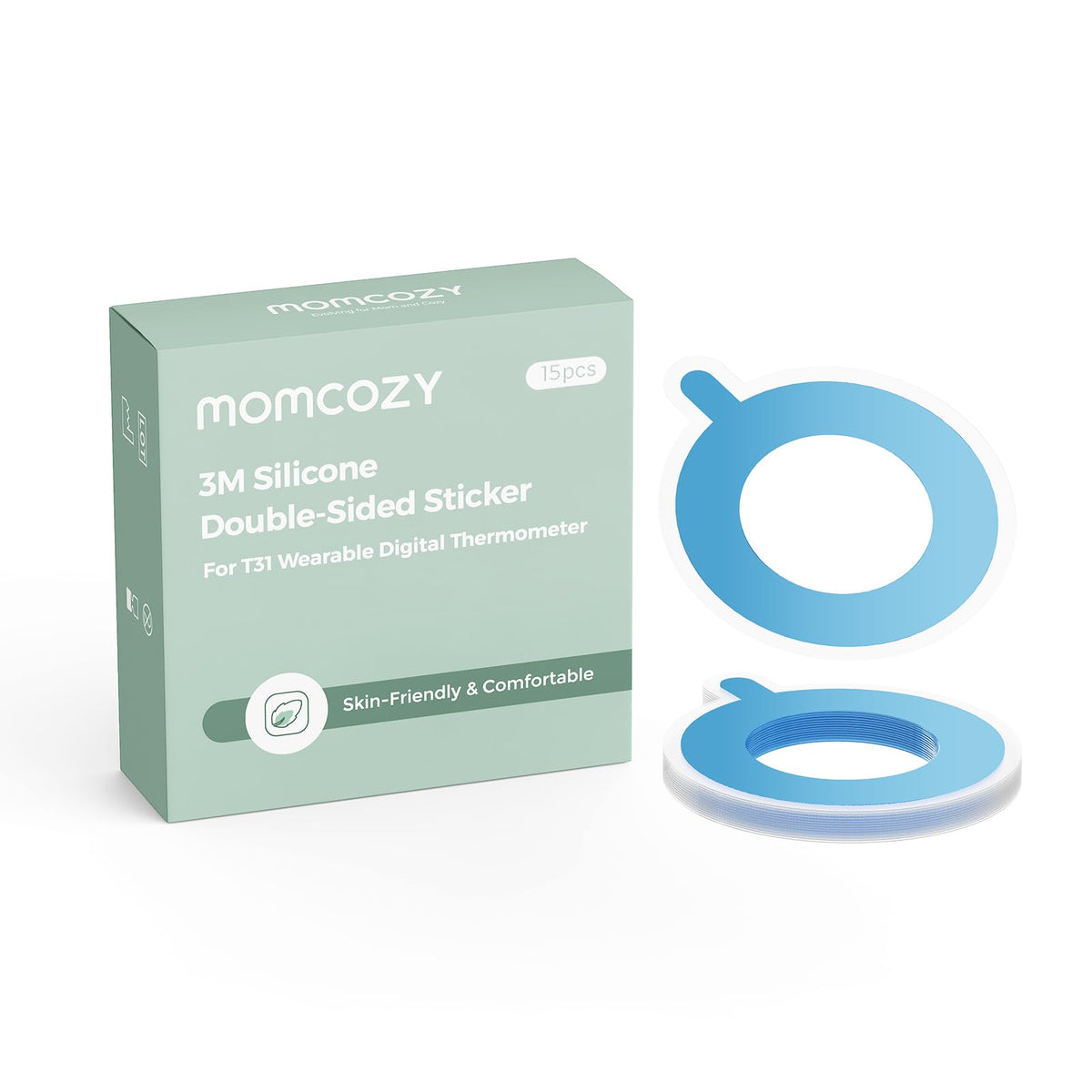 Momcozy Smart Baby Thermometer Relacement Stickers (ngjitese zevendesuese per termometrin)