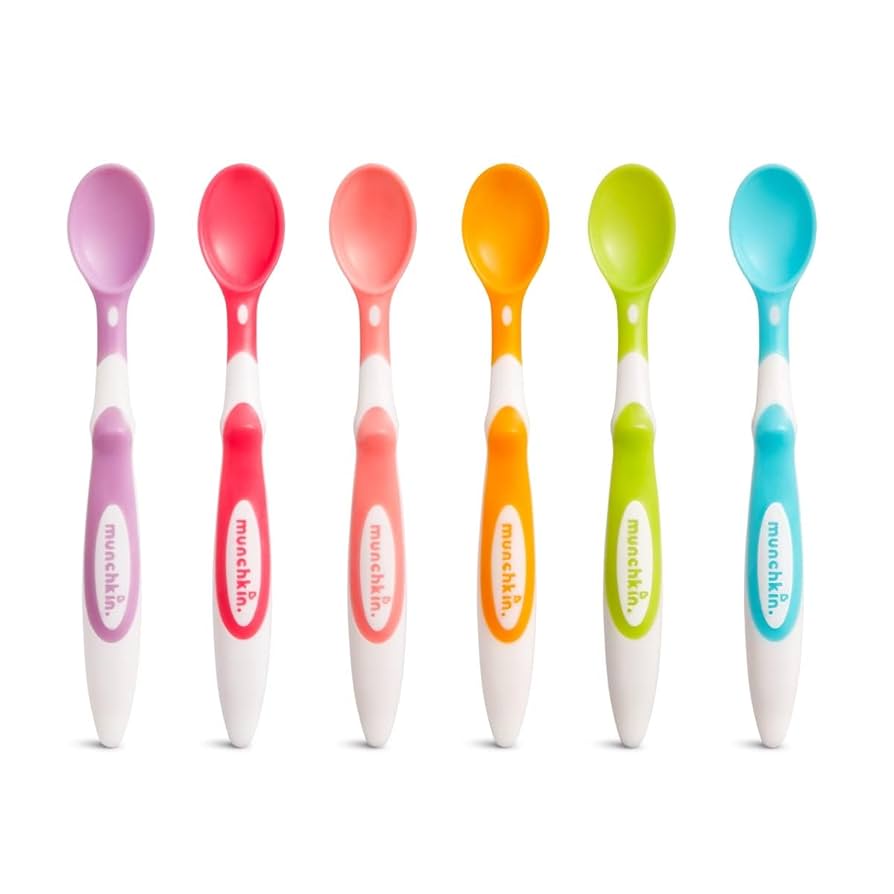 Soft-Tip Infant Spoons – Set me 6 lugë