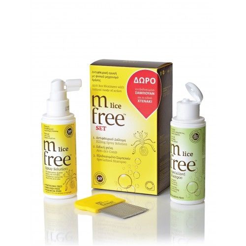 MfreeKundër Morrave të KokësShampo + Spray (Set)
