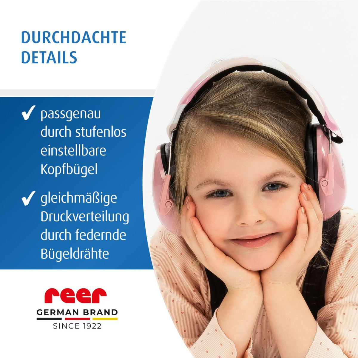 SilentGuard Kids capsule ear protectors, pink