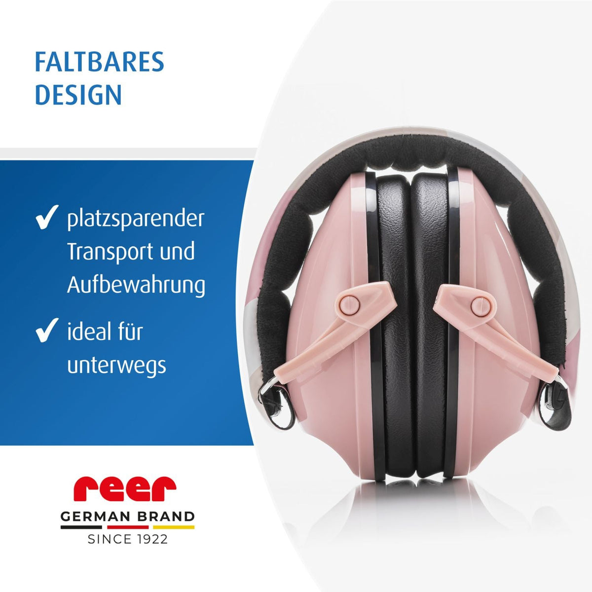 SilentGuard Kids capsule ear protectors, pink