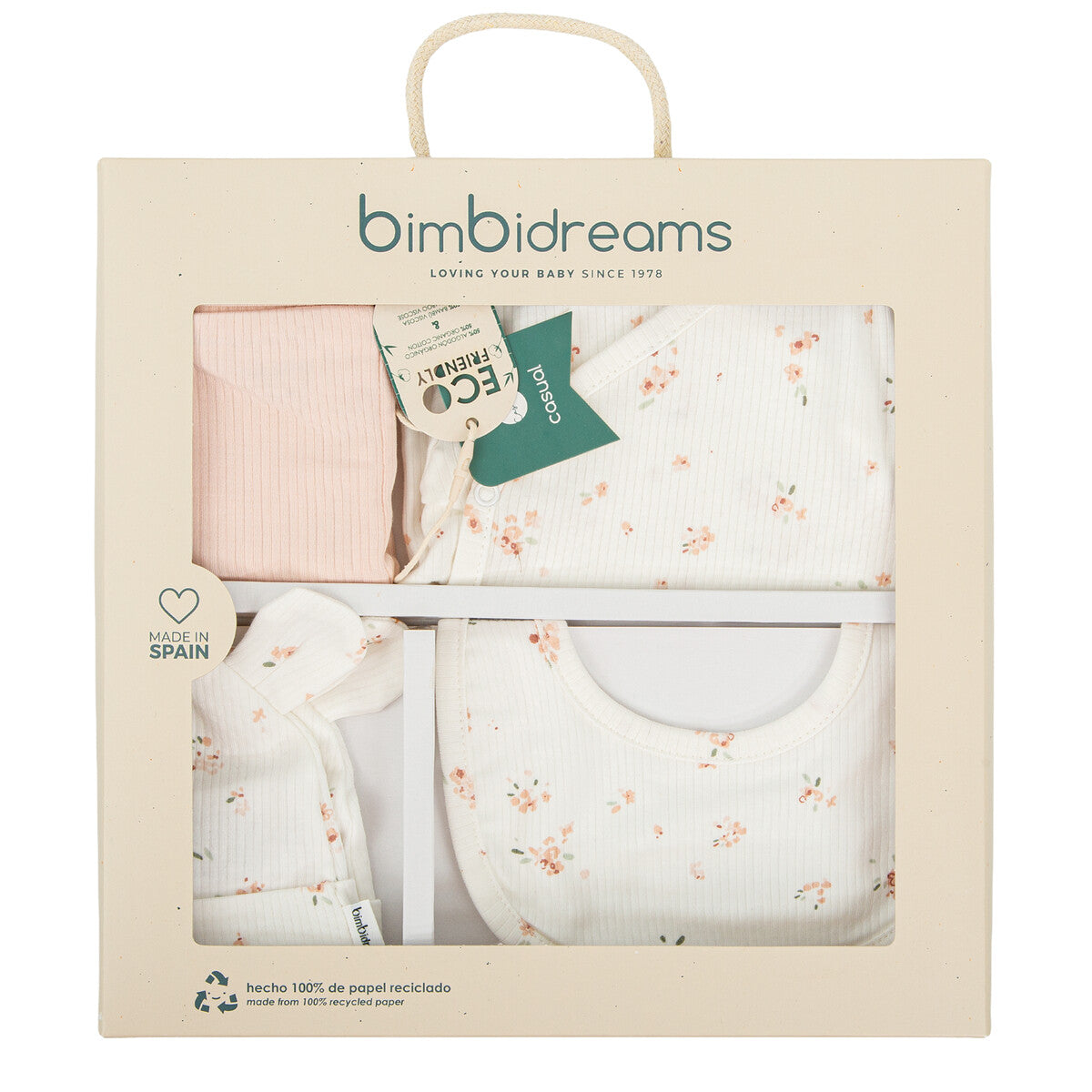 Bimbidreams - Set Newborn me 4 Pjese Monet