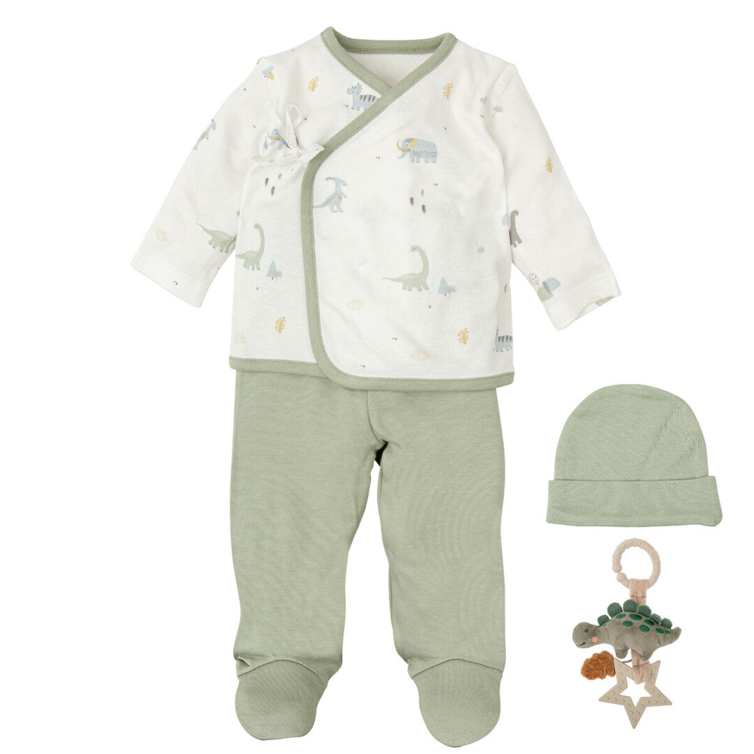 Bimbidreams - Set Newborn me 4 Pjese Dino