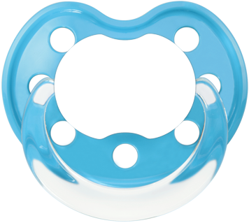 Tutete Anatomical Teat Classic Pacifier in Blue +6M