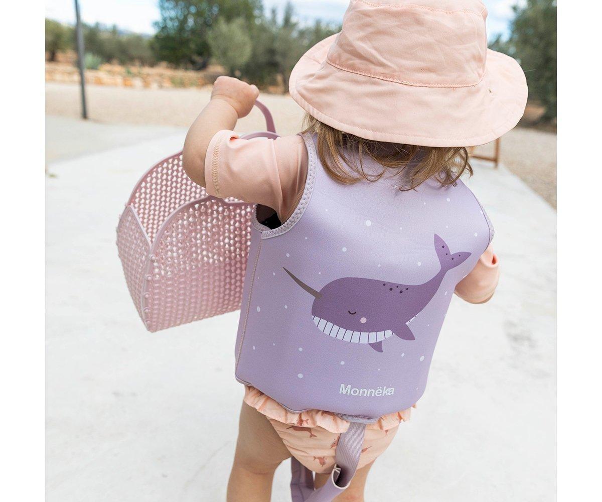 Tutete Narwhal Lilac Float Vest 3-6 years