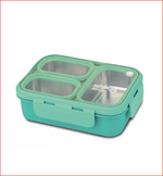 Kuti dreke drejtkëndëshe inox "We Care", 800 ml (me 3 ndarje)