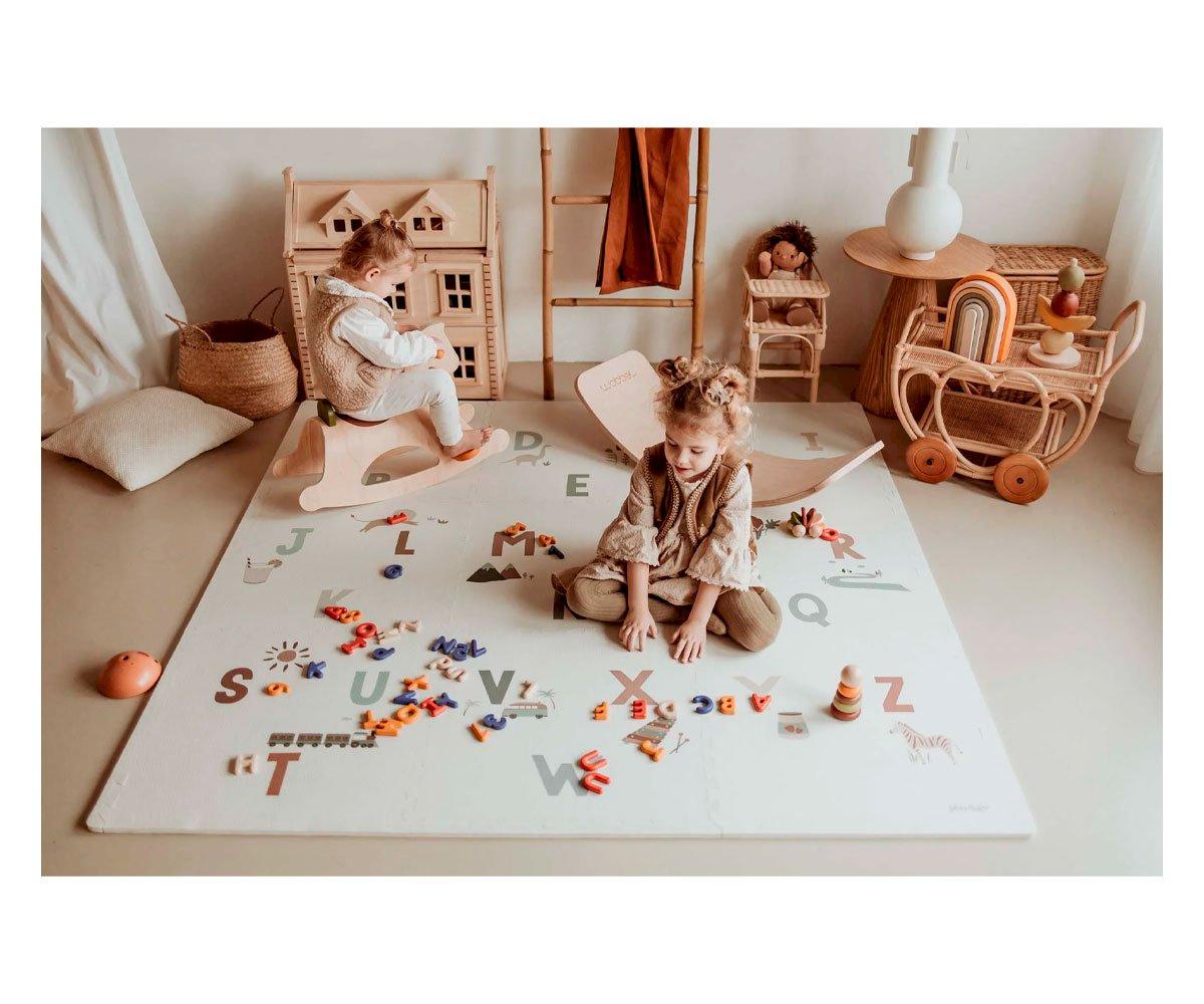 Tutete Eva Foam Puzzle Mat for Children with Alphabet