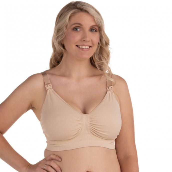 Nursing Bra with Carri-Gel Recycled – Honey (Reçipeta për gjidhënie me Carri-Gel)