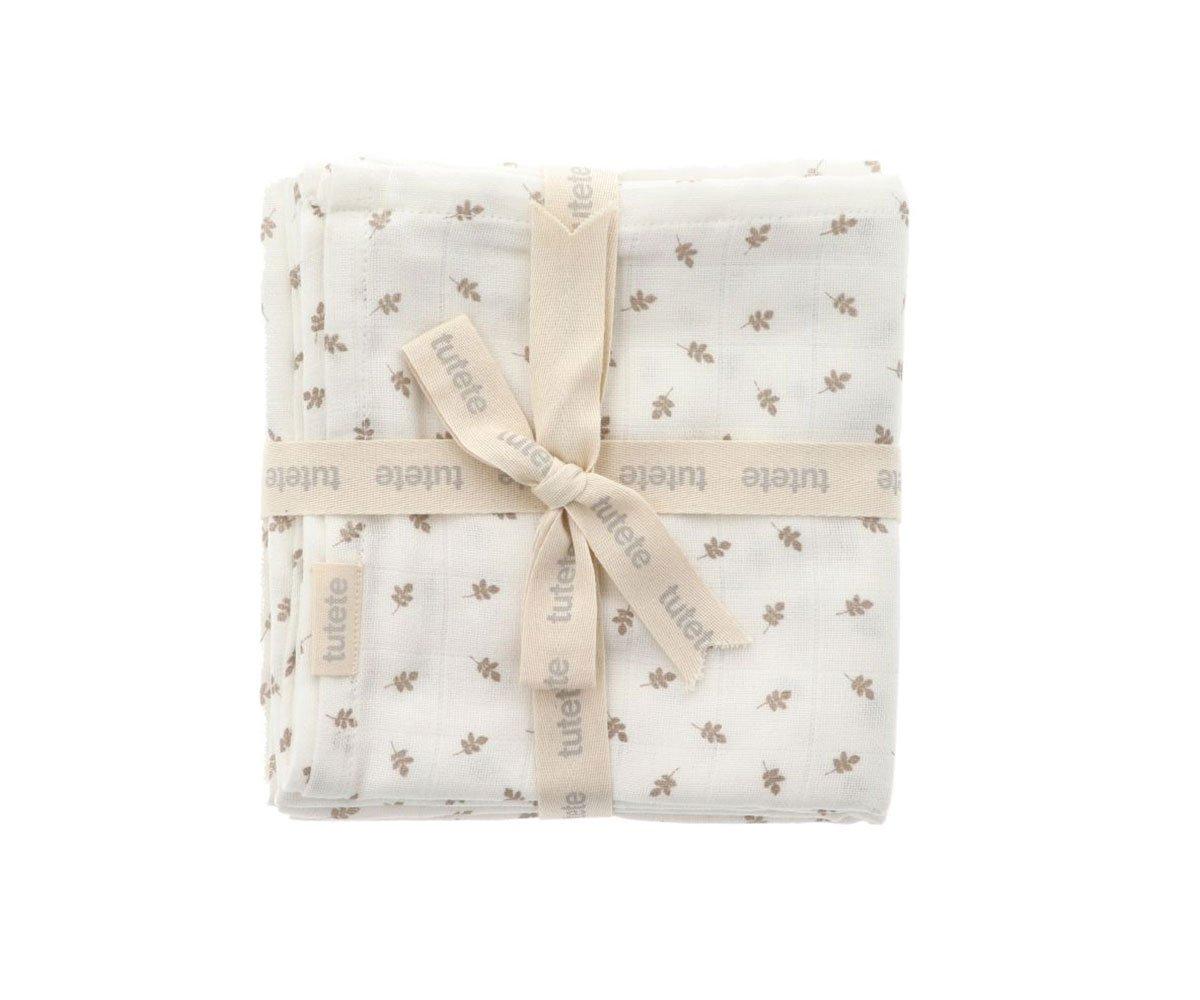 Tutete 2 Muselinas Leaves White