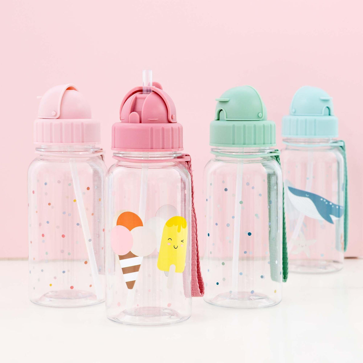 Tutete Plastic Bottle Dots Sage