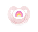 Tutete Anatomical Teat Retro Pacifier in Rose +6M