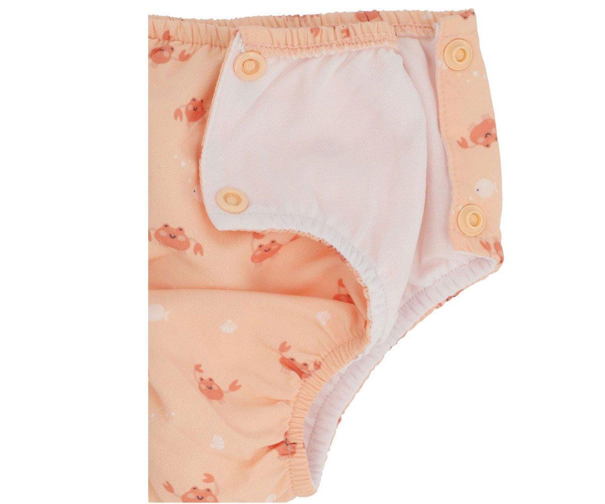 Tutete Swim Diaper with Coral Crab 6-12months