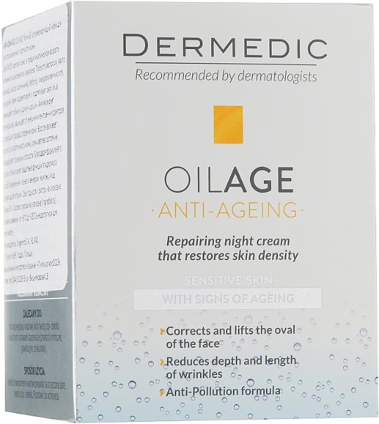 Dermedic - Oilage Repairing Night Cream, 50ml