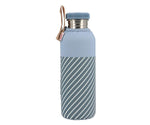 Tutete Steel Bottle with Stripes Blue Cover 750ml
