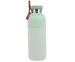 Tutete Steel Bottle with Stripes Sage Cover 750ml