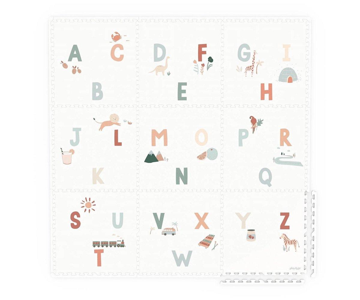 Tutete Eva Foam Puzzle Mat for Children with Alphabet