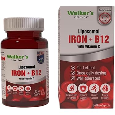 Walker’s - Liposomal Iron + Vitamin B12