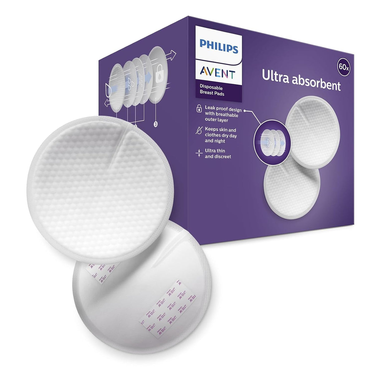 Philips AVENT Disposable Breast Pads( Kupeta Gjiri)