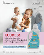 Babyton Detergjent rrobashdhe zbutes per femije