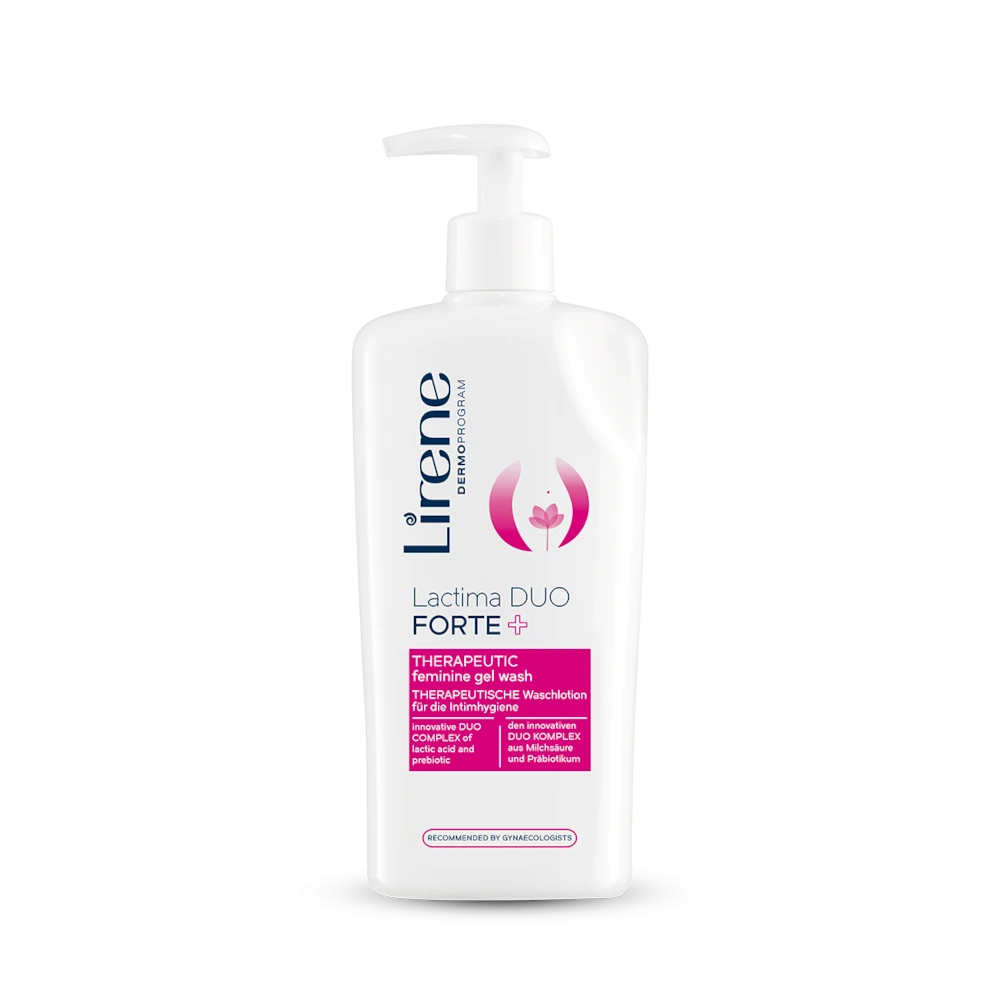 Lirene - Lactima Duo Forte+ Therapeutic Feminine Gel Wash 300 ml