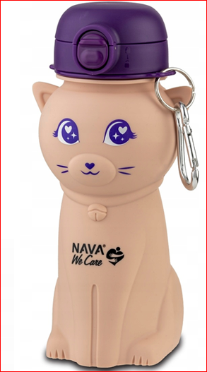 Shishe silikoni Nava "We Care" me pipëz