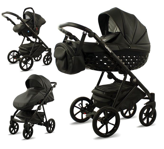 Karrocë Premium 3 në 1 për Fëmijë – Dizajn Modern & Komoditet Maksimal