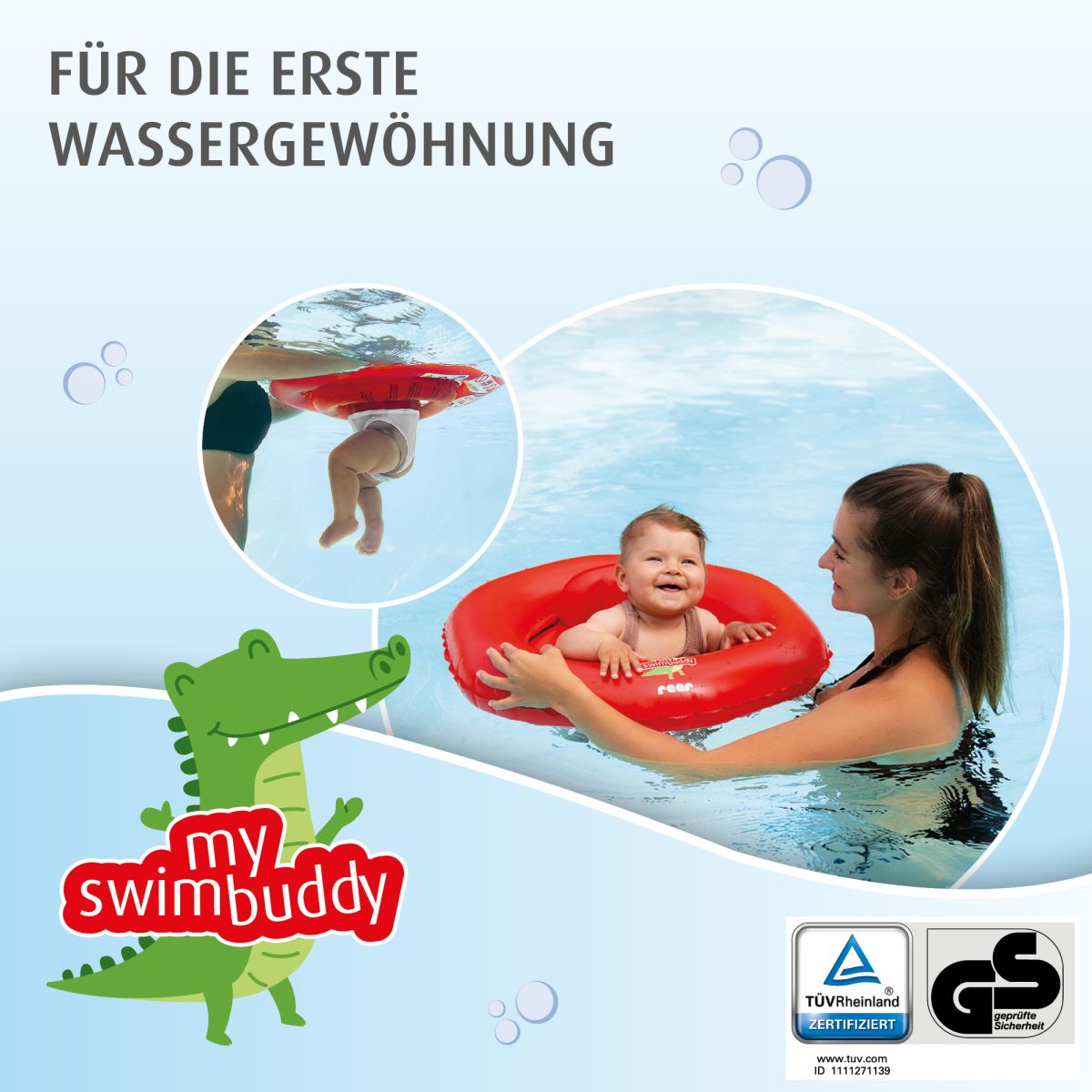 myswimbuddy Swim Seat (komerdare per bebe)