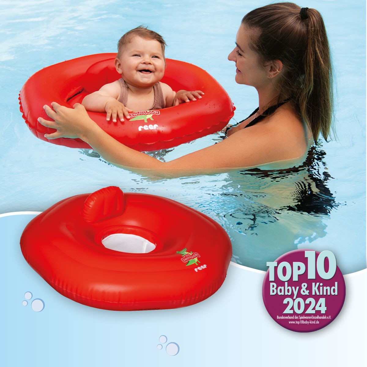 myswimbuddy Swim Seat (komerdare per bebe)
