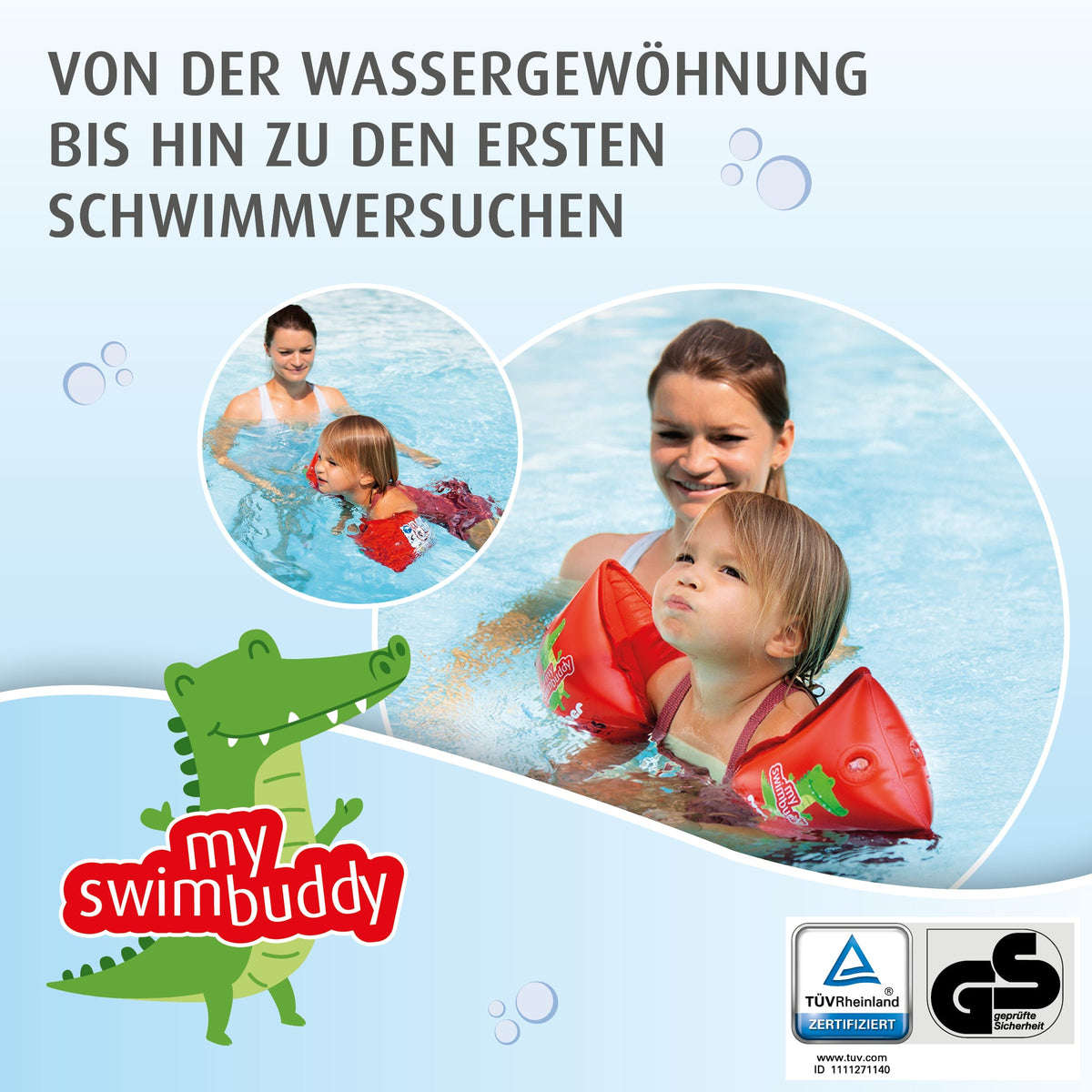 myswimbuddy Armbands (komerdare krahesh per femije)