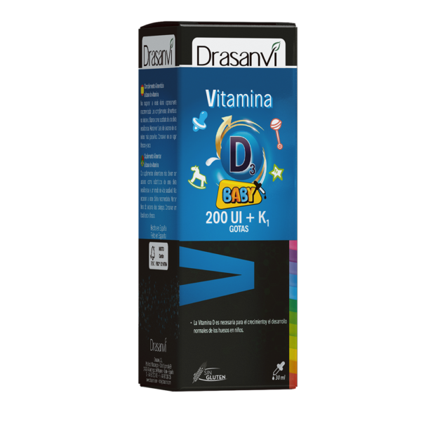 Drasanvi - Vitamina D3 Baby 200 UI + k1