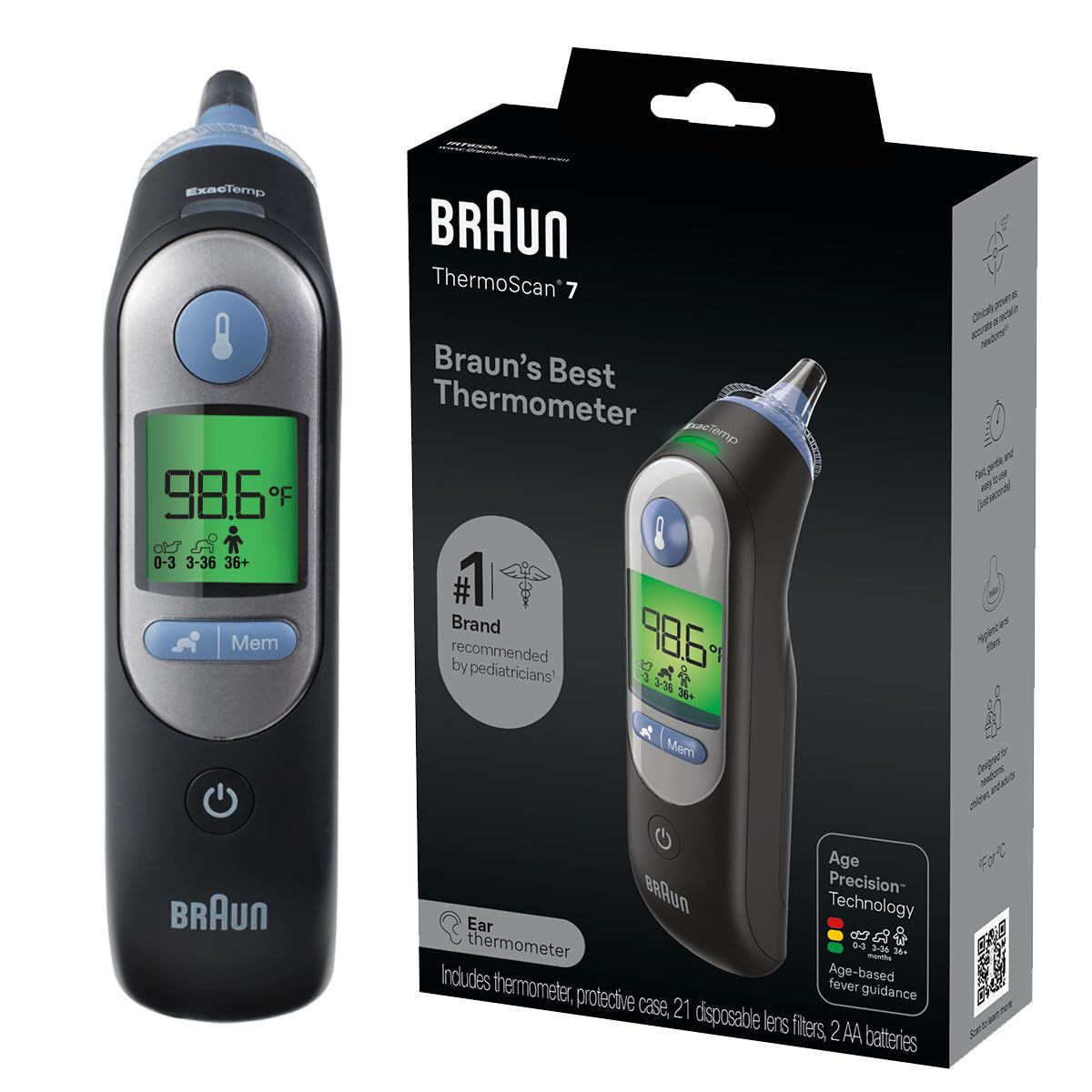 Braun - Termometer Veshi Age Precision