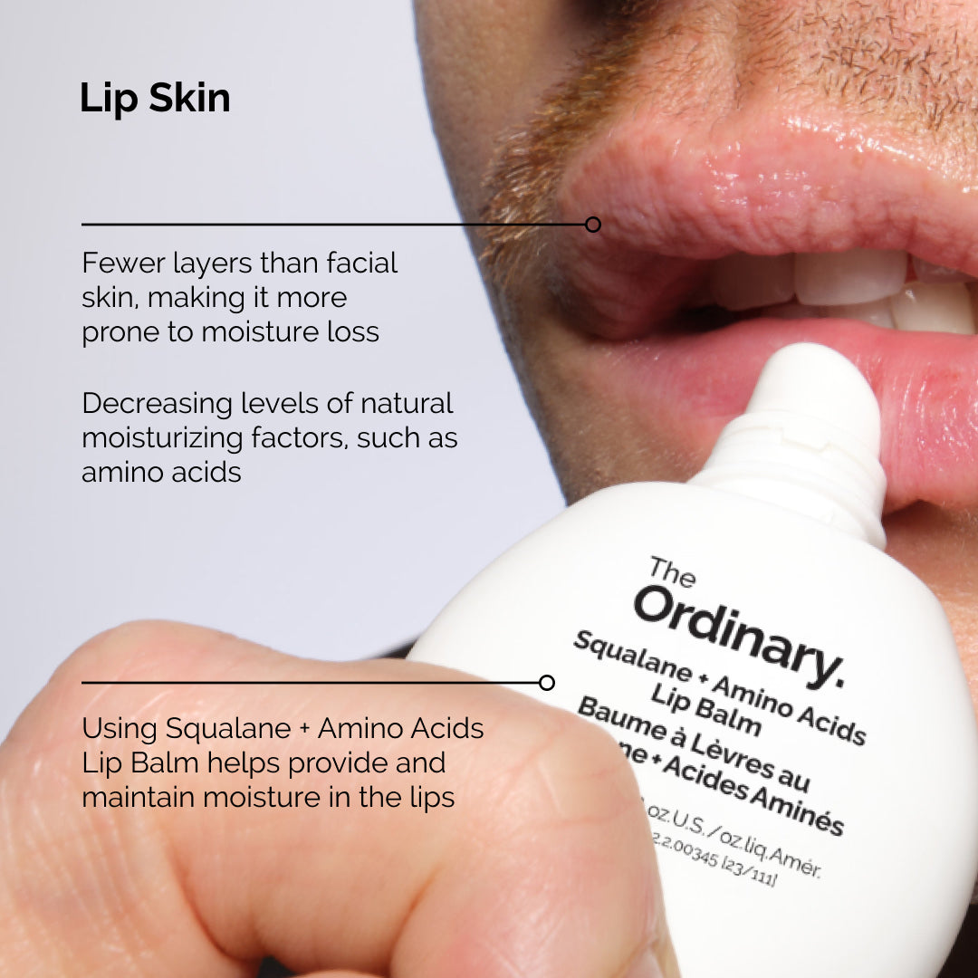 The Ordinary – Squalane + Amino Acids Lip Balm 15 ml
